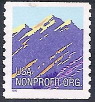 #2904, Single.  Mountains   MNH  5 cent