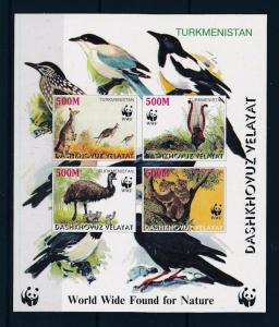 [54027] Turkmenistan Private issue  Wild animals WWF Koala Kangaroo MNH Sheet