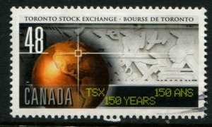 1962 Canada Toronto Stock Exchange, used cv $0.35