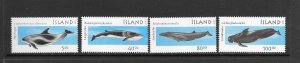 WHALES - ICELAND #945-8 MNH