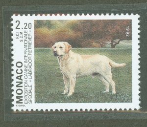 Monaco #1806 Mint (NH) Single (Dog)