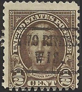 # 653 USED OLIVE BROWN NATHAN HALE