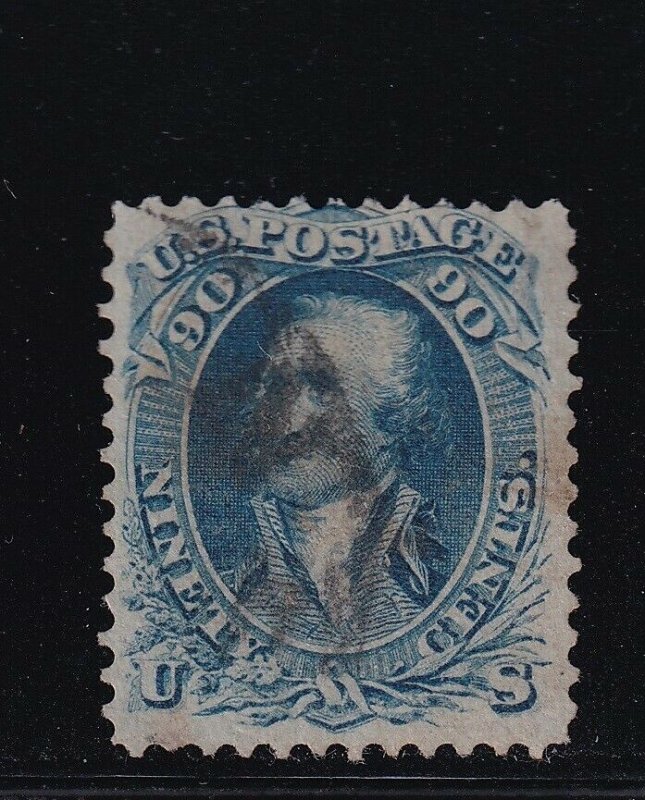 72 F-VF used neat light cancel with nice color cv $ 600 ! see pic !