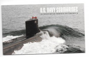 U.S. Scott BK279 Booklet US Navy Submarines W/O Stamps