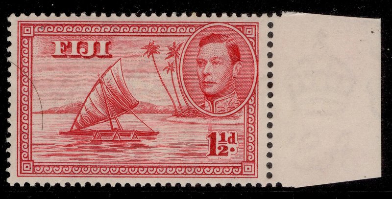 FIJI GVI SG251, 1½d carmine, NH MINT. Cat £19. DIE I