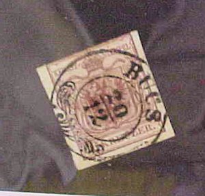 AUSTRIA   STAMP BUCS SOCKED ON NOSE #4 USED