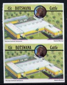 Botswana 1981 Vaccine Institute 45t (from Cattle Industry...