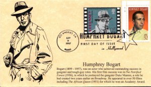 #3152 Humphrey Bogart Combo S & T FDC