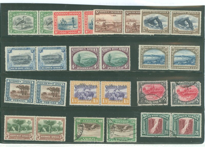 South West Africa #108-120 Unused Single (Complete Set)