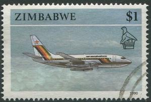 ZIMBABWE 1990 - $1 USED