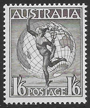 Australia C-7  1956  1sh6 fvf mint nh