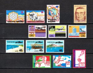 Nederlands Antilles, 1975, four sets, mint* (1916)