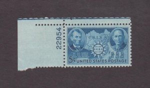 US, 906, LINCOLN, SUN YAT-SEN, MNH VF, 1940'S, MINT NH, OG