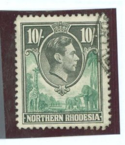 Northern Rhodesia #44 Used Single