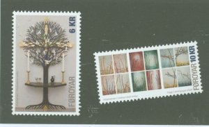 Faroe Islands #522-523  Single (Complete Set)