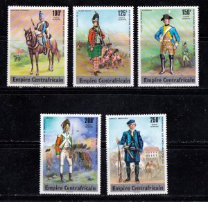 Central African Republic stamps #C162 - 172, missing some, MNH OG, SCV $12.00 