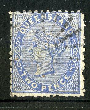 QUEENSLAND 58 USED SCV $5.00 BIN $2.00 ROYALTY