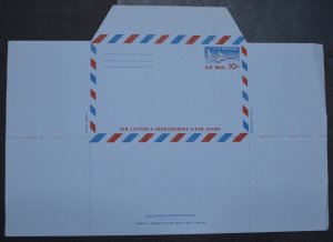 1959 US Sc. #UC32 air letter sheet, not folded, mint, good shape, mild creases