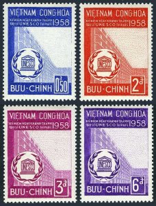 Viet Nam South 92-95, MNH. Mi 164-167. New UNESCO Headquarters in Paris, 1958.