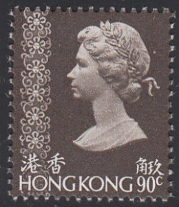 Hong Kong 1981 MNH Sc #323 90c QEII 