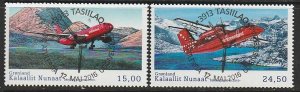 2016 Greenland - Sc 727-8 - 2 single - CDS used VF - Civil Aircraft