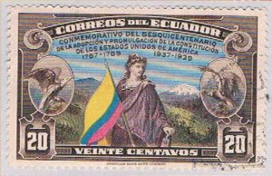 Ecuador 369 Used Liberty 2 1938 (BP53312)