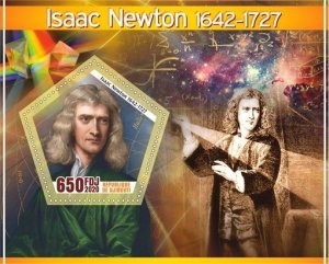 Stamps. Isaac Newton 2020 year, 6 sheets  perforated  NEW