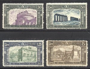 ITALY #B30-33 Mint NH - 1928 National Defense Set