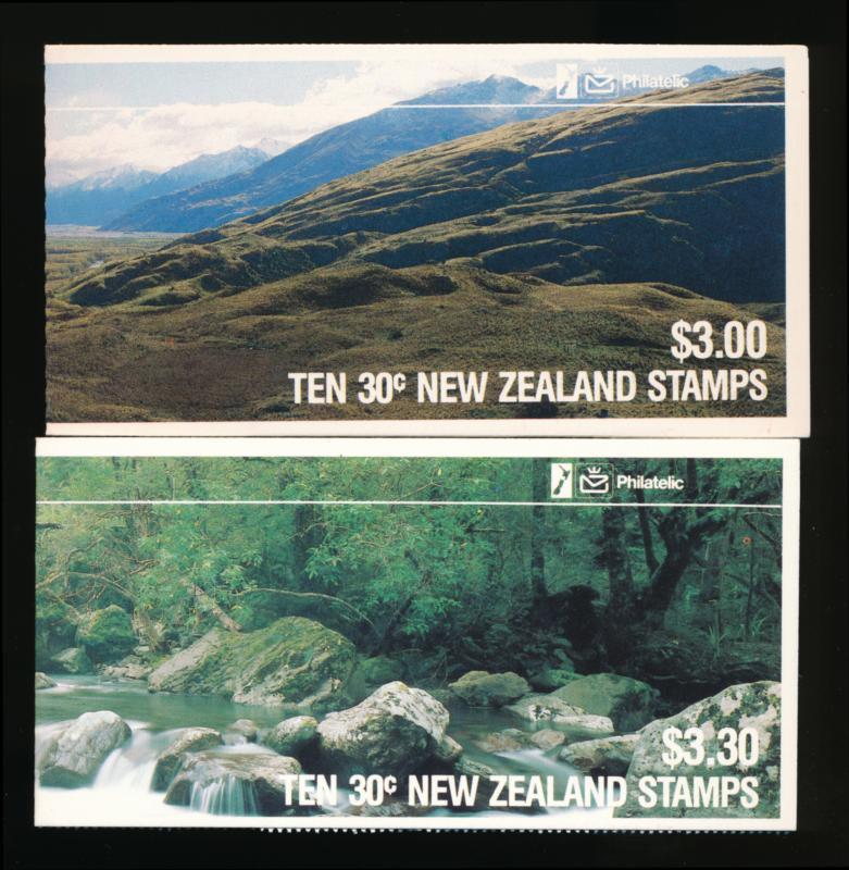 NEW ZEALAND MINT NH 2 DIFF COVERS, BIRD- CPL BOOKLET