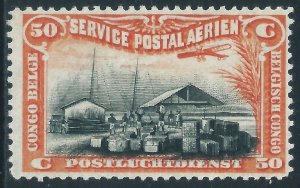 Belgian Congo, Sc #C1, 50c MH