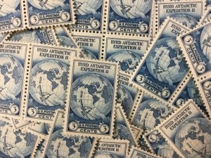 733     Byrd Antarctic Expedition   100 mint  3 cent  stamps     Issued in 1933