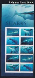 BOBPLATES #5223-7 Sharks Plate Block of 10 VF MNH  ~See Details for #s/Pos