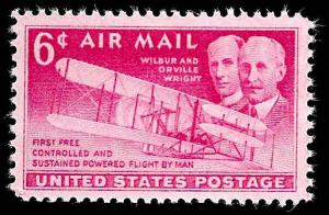 # C45 MINT NEVER HINGED WRIGHT BROTHERS