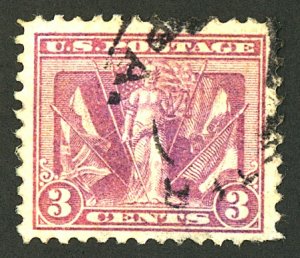 U.S. #537 USED THIN