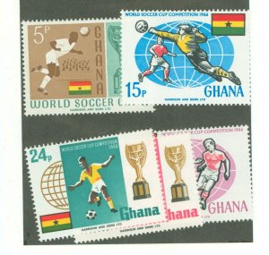 Ghana #259-63 Unused