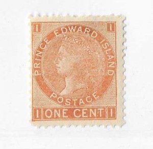 Prince Edward  Island Sc #11  1c orange OG FVF