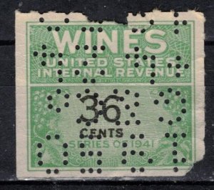 USA - Revenues - Wines - Scott RE135 w/ Perfin