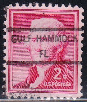 Precancel - Gulf Hammock, FL PSS 846 - Town and Type Issue