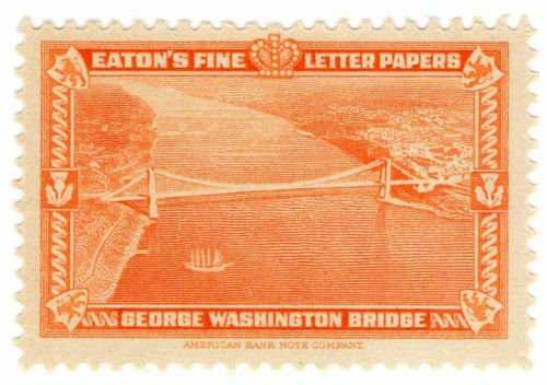 (I.B) US Cinderella : Eaton's Fine Letter Papers (Washington Bridge)