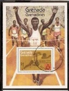 Grenada Grenadines 1975 Pan-American Games Mexico City Sport Running  S/s Can...