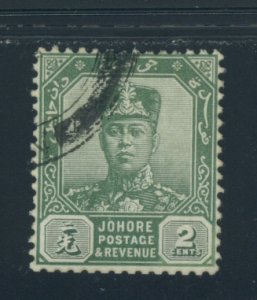 Malaya - Johore 103  Used cgs (8