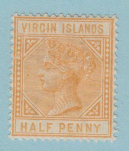 BRITISH VIRGIN ISLANDS 12   MINT LIGHTLY HINGED OG *  NO FAULTS EXTRA FINE - KRS