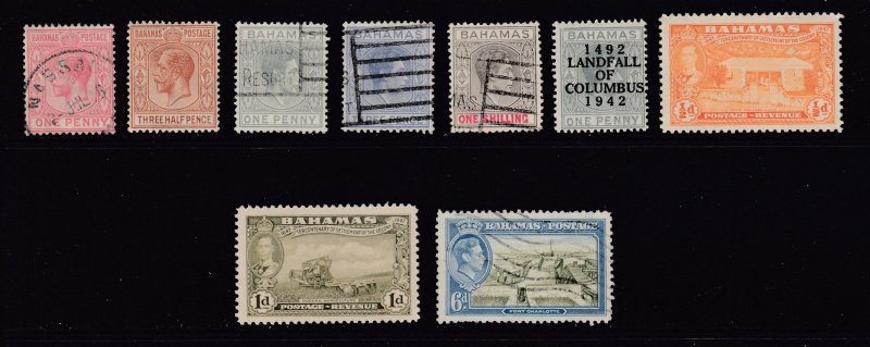 Bahamas #72//133 Collection Lot - Used, Mint & MNH - SCV$19.05