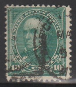 U.S. Scott #273 Webster Stamp - Used Single