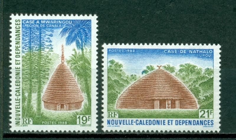 New Caledonia Scott #576-577 MNH Regional Houses $$