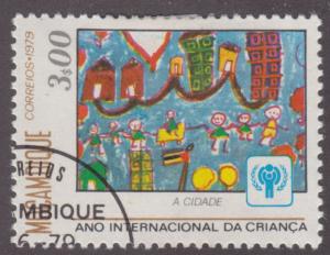 Mozambique 633 Children’s Drawings and IYC Emblem 1979