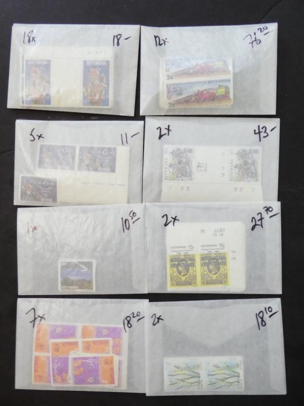 EDW1949SELL : BOTSWANA Beautiful all VFMNH collection of ALL CPLT sets Cat $1072