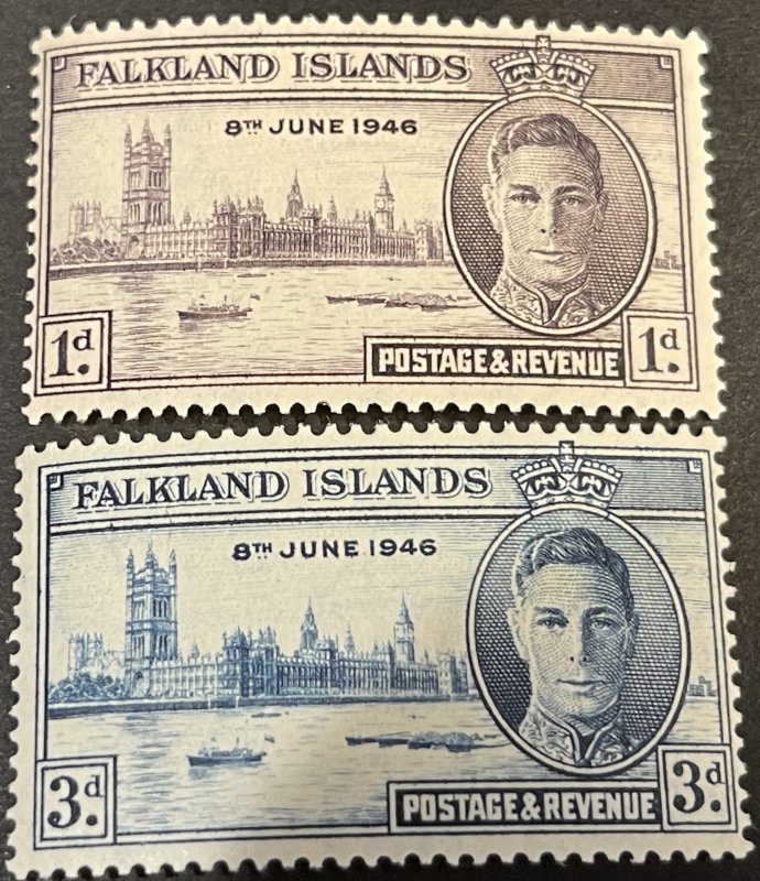 FALKLAND ISLAND # 97-98-MINT NEVER/HINGED--COMPLETE SET--1946