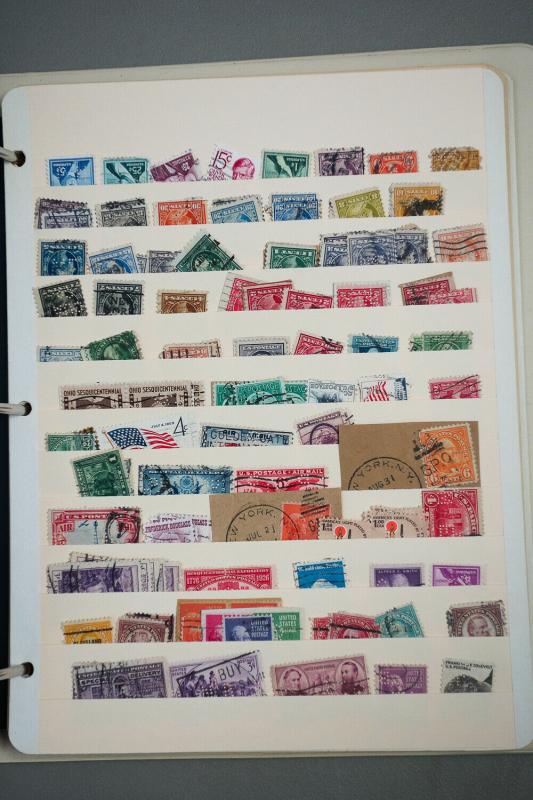 US Stamps 1,500x Unsearched Early Pre-Cancels + in Stock Bk