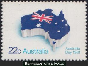 Australia Scott 771 Mint never hinged.